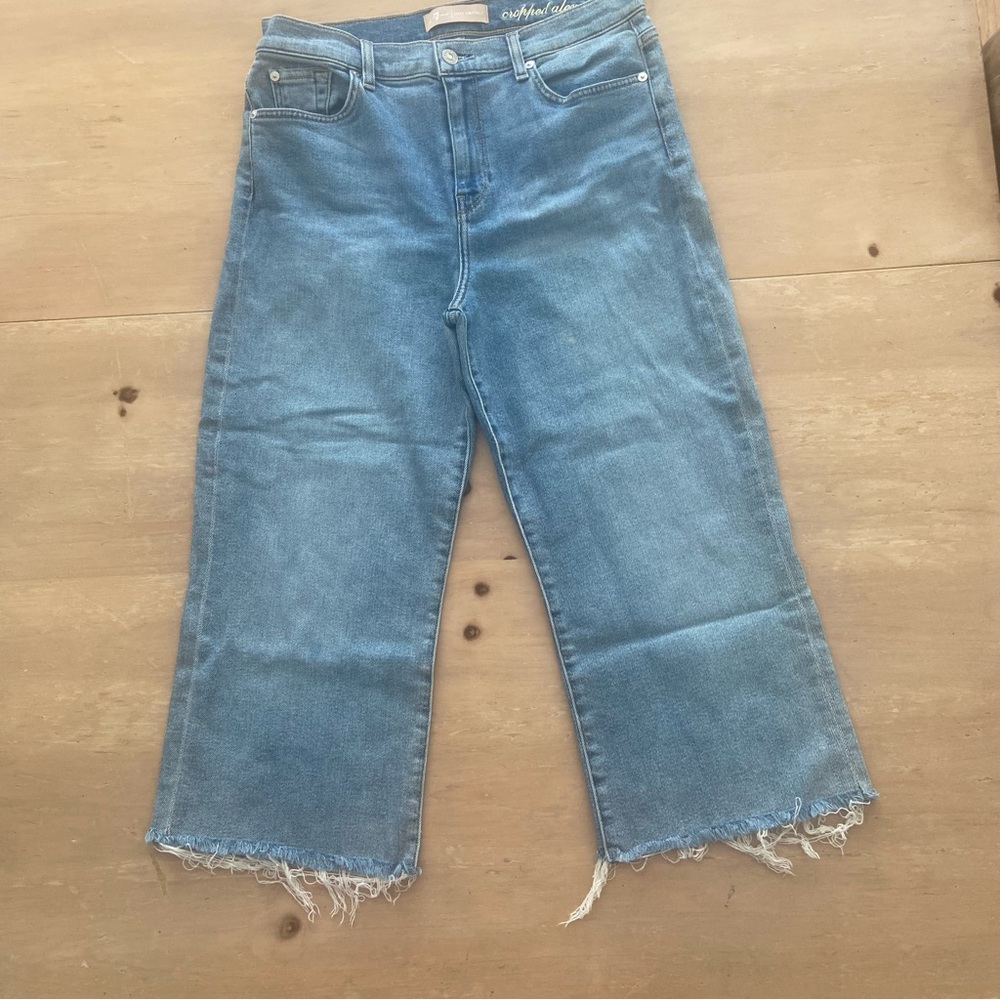 Seven For All Mankind 7 Jeans - LUXE VINTAGE CROPPED ALEXA Women’s Size 31 Warn